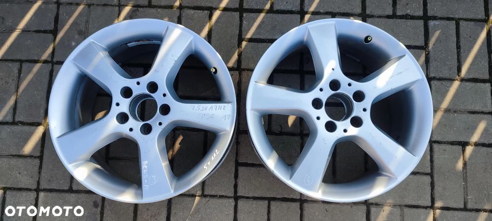 FELGI ALUMINIOWE STOPNIOWANE 5x112 2x18.5Jx17 CALI ET34 2034013302 2x7.5JX17 CALI ET30 RONAL KOMPLET 4 SZTUKI - 7