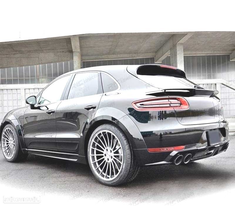LIP SPOILER TRASEIRO PORSCHE MACAN 14-18 - 2