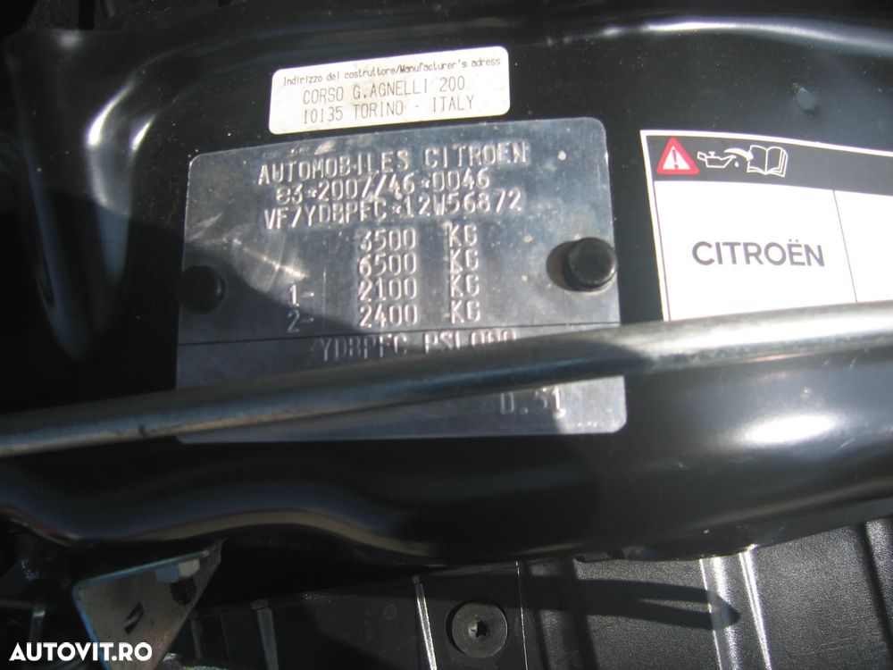 Citroën JUMPER DUBA XXXL, AC . L 4- H 3,  EURO VI . - 28