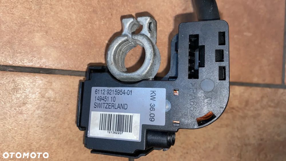 BMW E70 E71 E72 KLEMA MINUS PRZEWÓD IBS AKUMULATORA 9215954 - 3