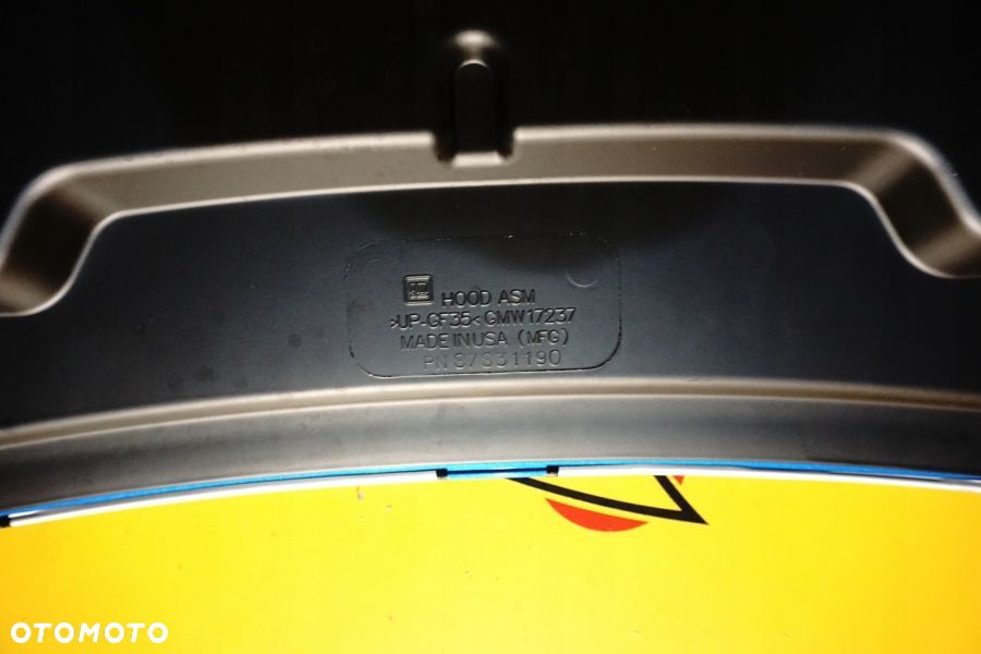 CHEVROLET CORVETTE C8 ZR1 Maska Przód Pokrywa Klapa Carbon USA - 15