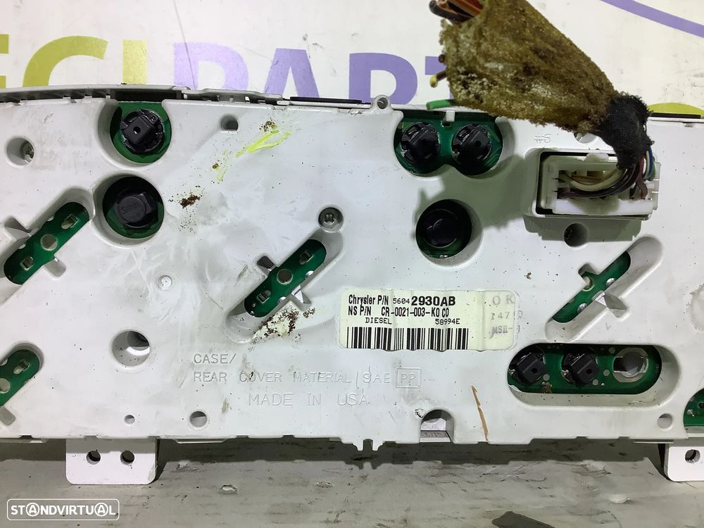 Quadrante Jeep Grand Cherokee 2000 3.1 TD - 3