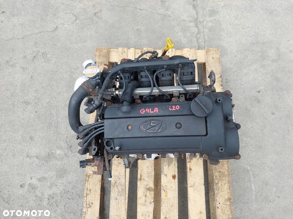 SILNIK KOMPLETNY G4LA HYUNDAI I20 1.2 16 2008/2012 ROK BEZ ZMIENNYCH FAZ - 1