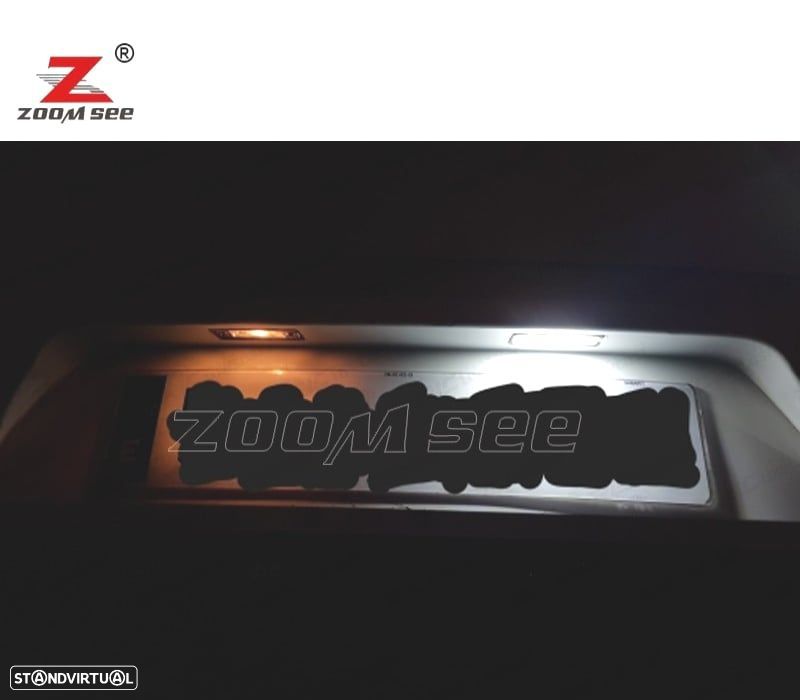 KIT COMPLETO DE 21 LÂMPADAS LED INTERIOR PARA VOLKSWAGEN VW SHARAN 7 M 8 7M9 7M6 2000-1995 - 2