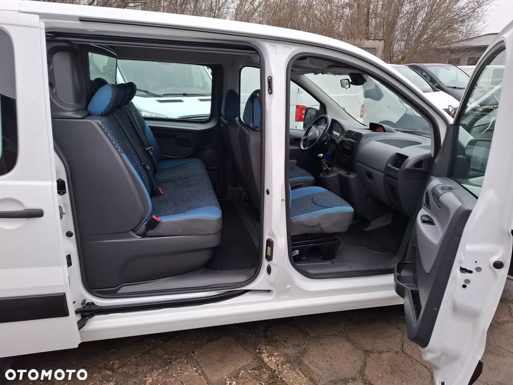 Fiat Scudo 2009 LONG DUBEL KABINA 5OSÓB KLIMA - 18