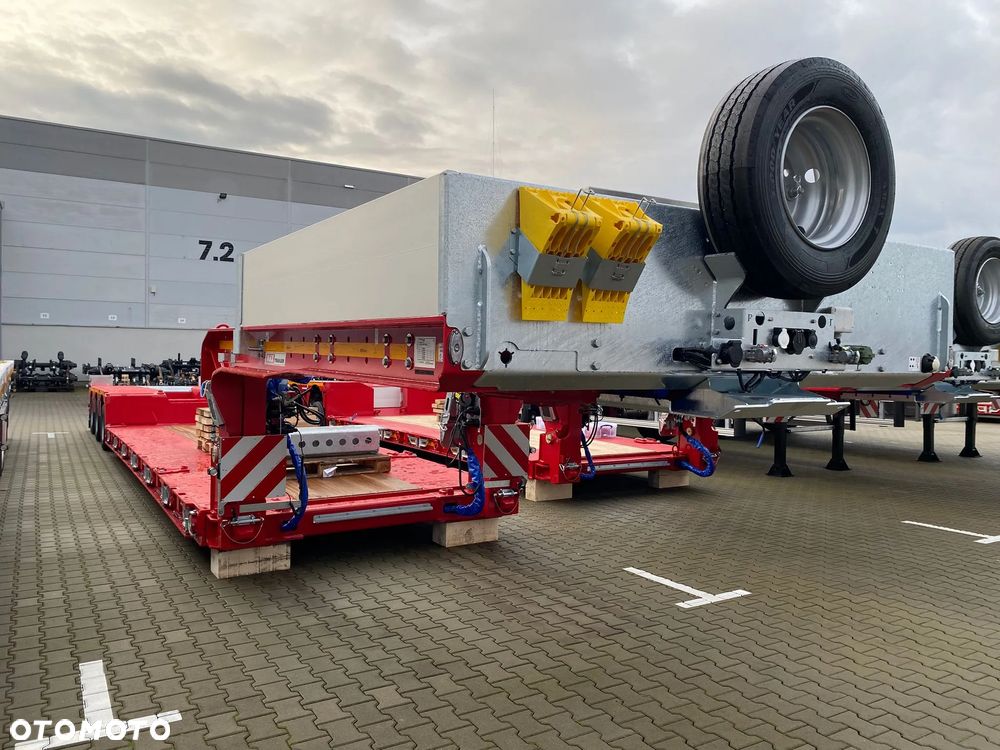 MAX Trailer 3 osiowy tiefbett zawieszenie pneumatyczne - 3