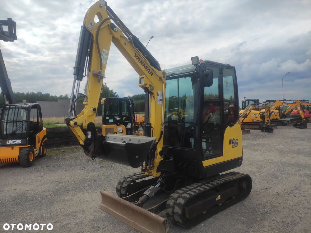 Caterpillar CAT 301.6 2022r 670mtg JCB 8026  Kubota 61-3  Yanmar SV 26 - 36