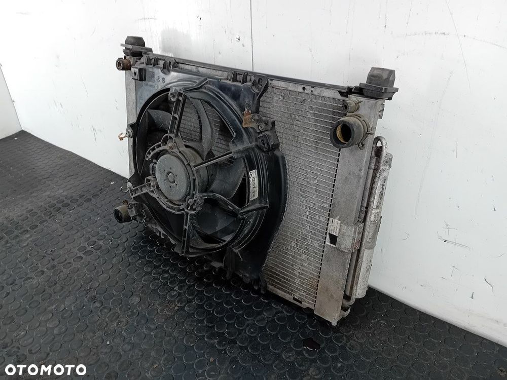 ZESTAW CHŁODNIC WODA KLIMA WENTYLATOR RENAULT CLIO III 1831442016 1.2 16V - 4