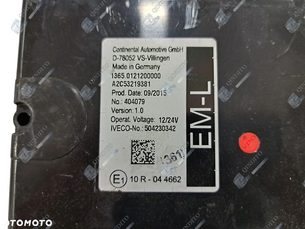 STEROWNIK MODUŁ EM-L IVECO EUROCARGO 504230342 - 2