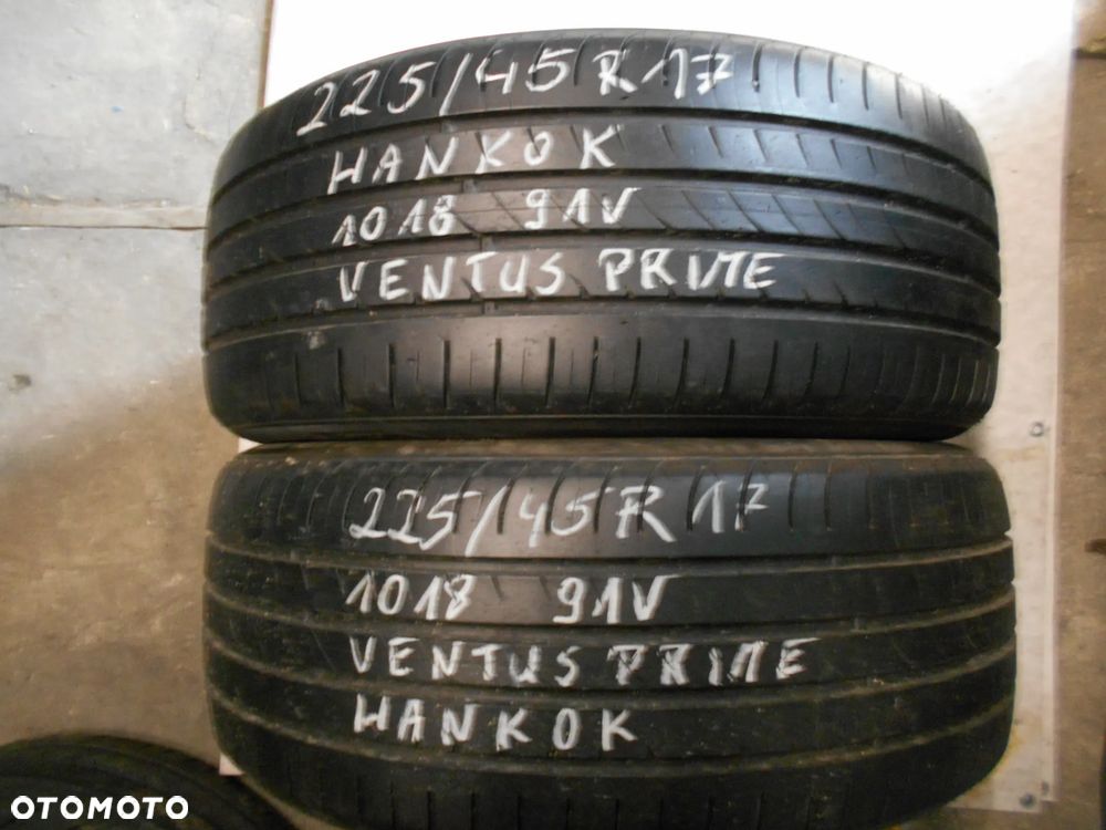 OPONY 225/45R17 HANKOOK VENTUS PRIME 2 DOT 1018 7.1MM - 3