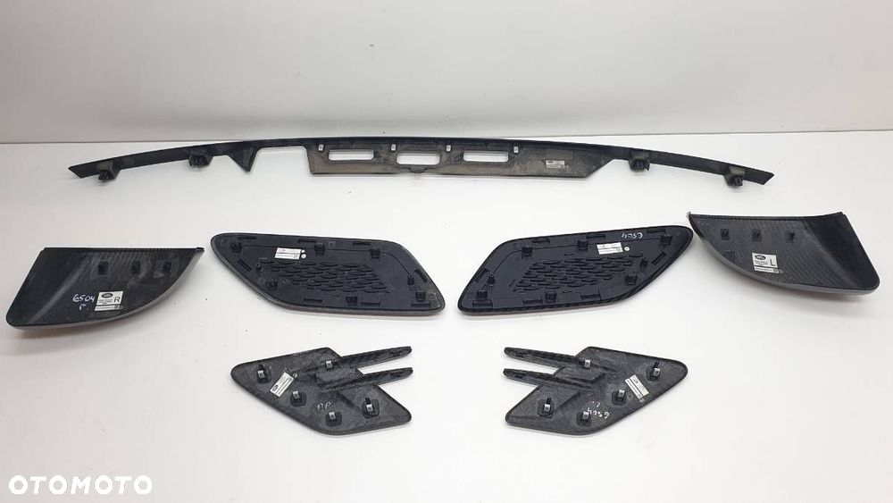 LISTWA KRATKA WLOT LUSTERKO CARBON SET KOMPLET RANGE ROVER SPORT II L494 - 4