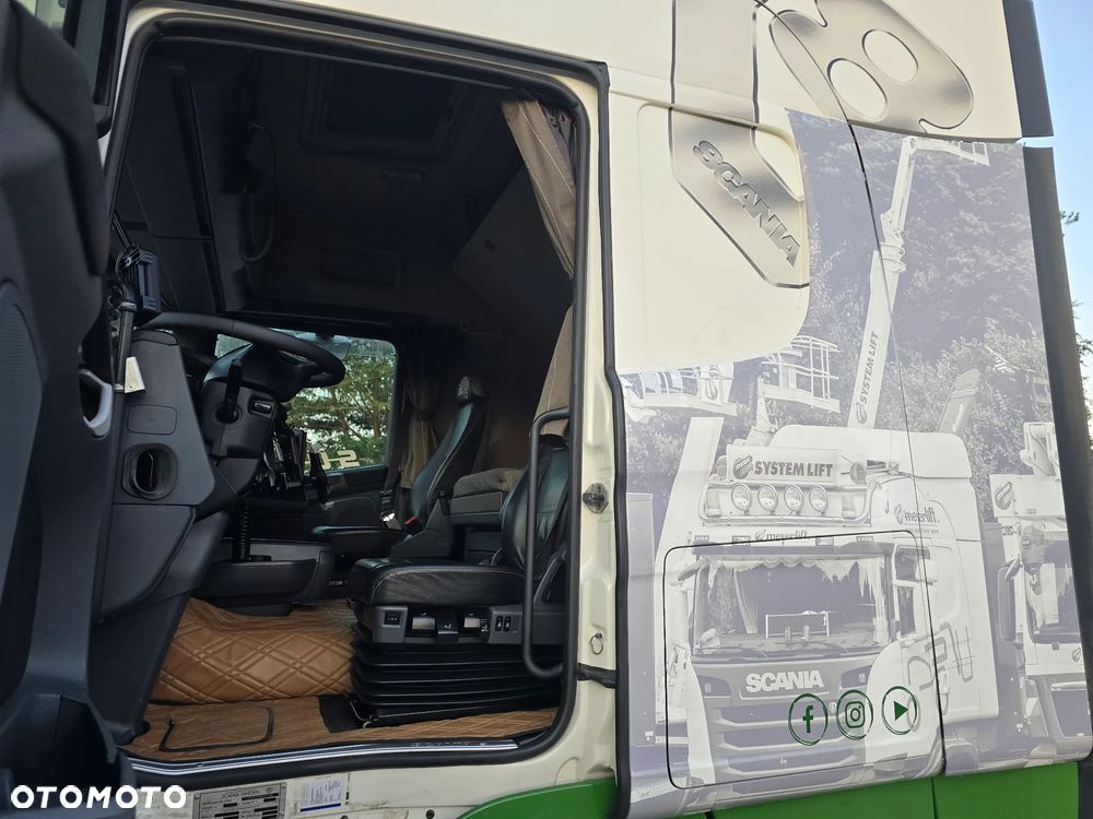 Scania R500 V8 /Pusher/ACC/SCC/RETARDER/OŚ Skrętna i Podnoszona - 21