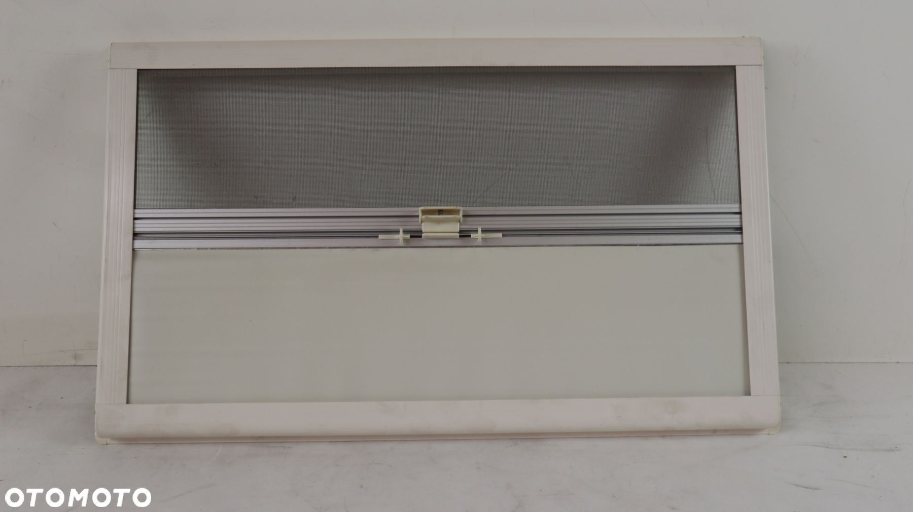 KAMPER PRZYCZEPA KEMPINGOWA MOSKITIERA ROLETA OKNA 73 CM X 39 CM - 1