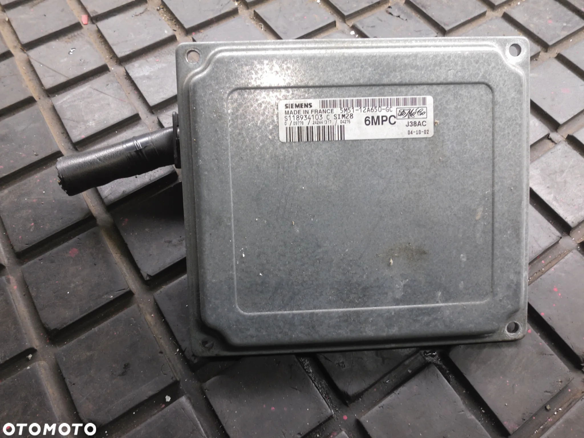 KOMPUTER STEROWNIK SILNIKA FORD FOCUS MK2 MKII 1.4 5M5112A650GC + WTYCZKA INSTALACJA - 2
