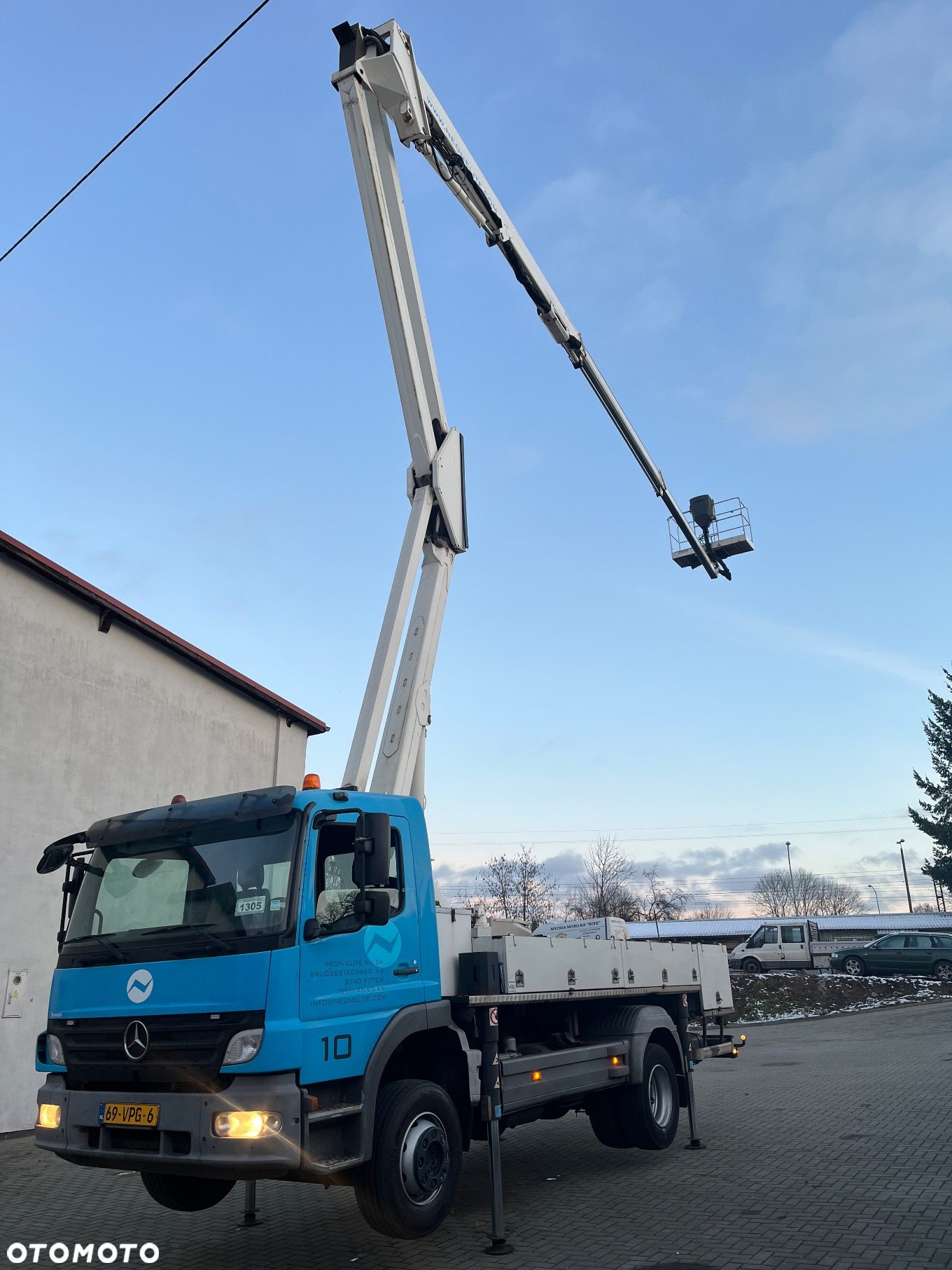 Mercedes-Benz Podnośnik Koszowy Zwyżka Gsr E290PX 29 Metrów Pełna Hydraulika !!! Jak Wumag Ruthmann Multitel Udt! Import ! - 6