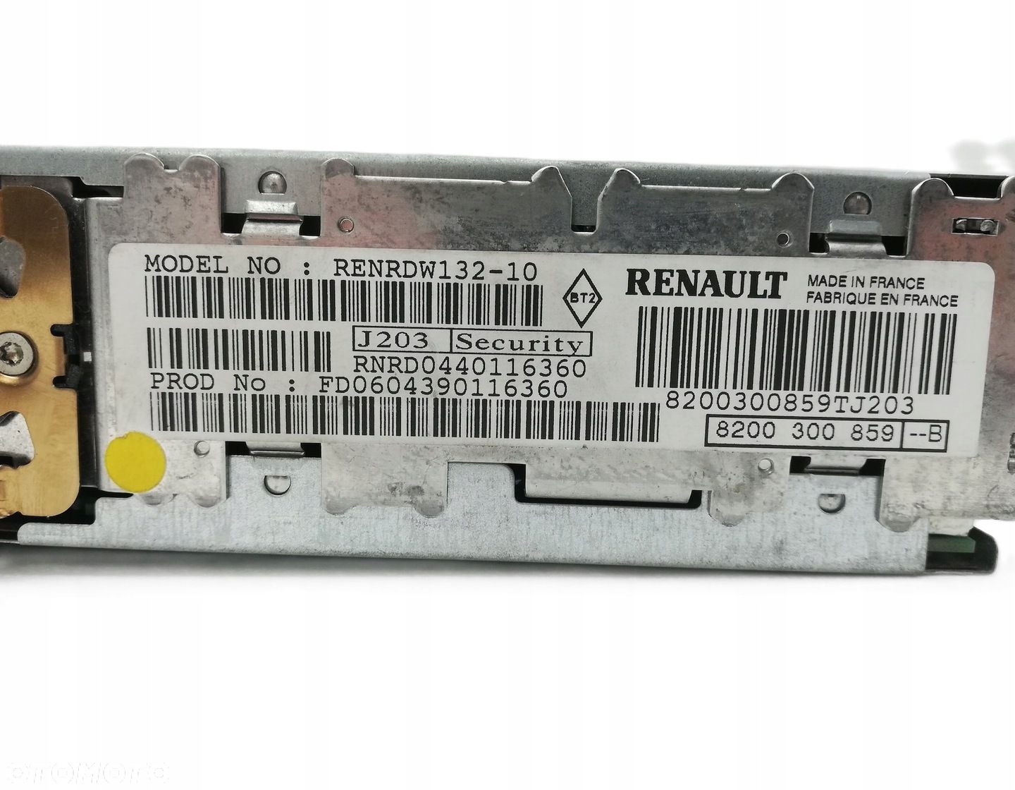 RADIO FABRYCZNE CD RENAULT SCENIC II RENRDW132-10 - 6