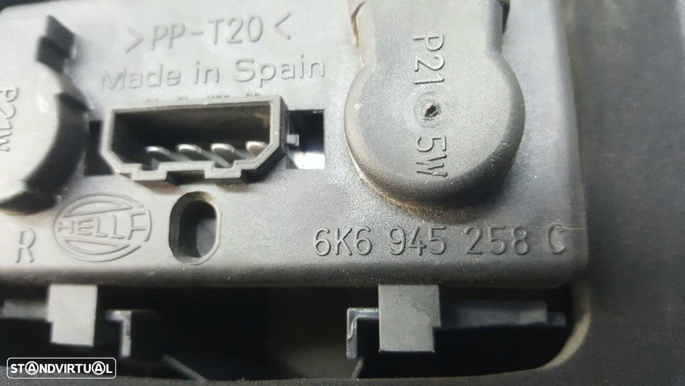 FAROLIM TRASEIRO DIREITO SEAT IBIZA (6K1) SELECT - 3