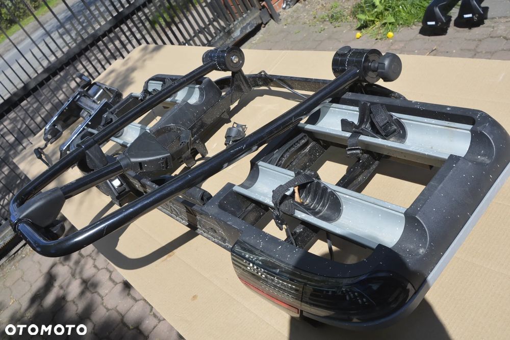 Bagażnik uchwyt rowerowy na hak na 2 rowery 13-PIN MFT BACKPOWER 2 UCHYLANY - 3