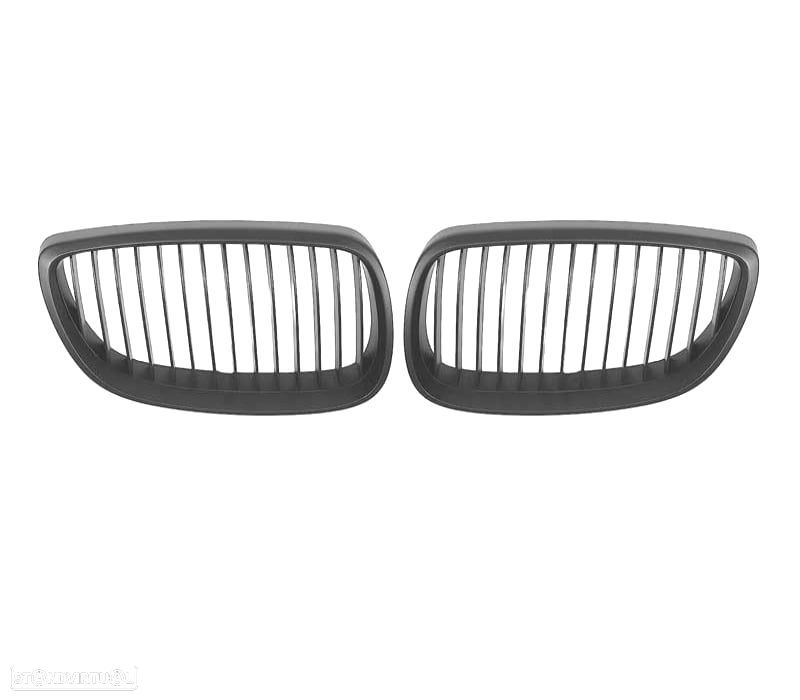GRELHA FRONTAL BMW E92 06-10 PRETO MATE - 3