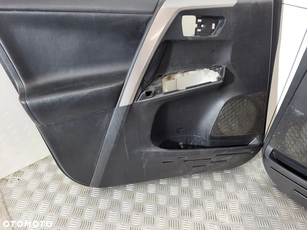 Toyota Rav4 IV Tapicerka Drzwi Lewa Prawa Przód - 7