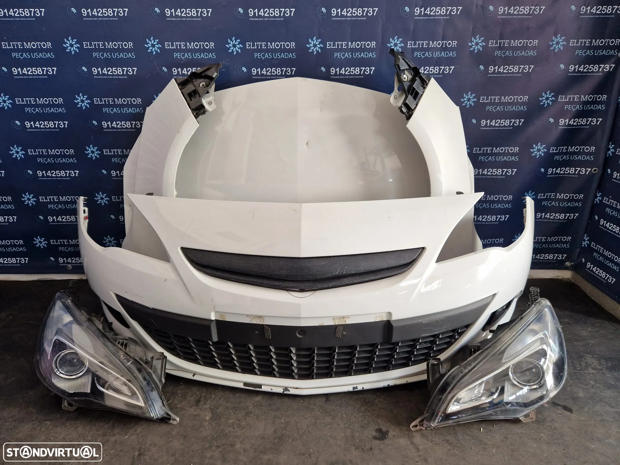 Frente completa usada OPEL ASTRA J GTC OPC LINE 3 PORTAS capot parachoques oticas guardalamas - 3