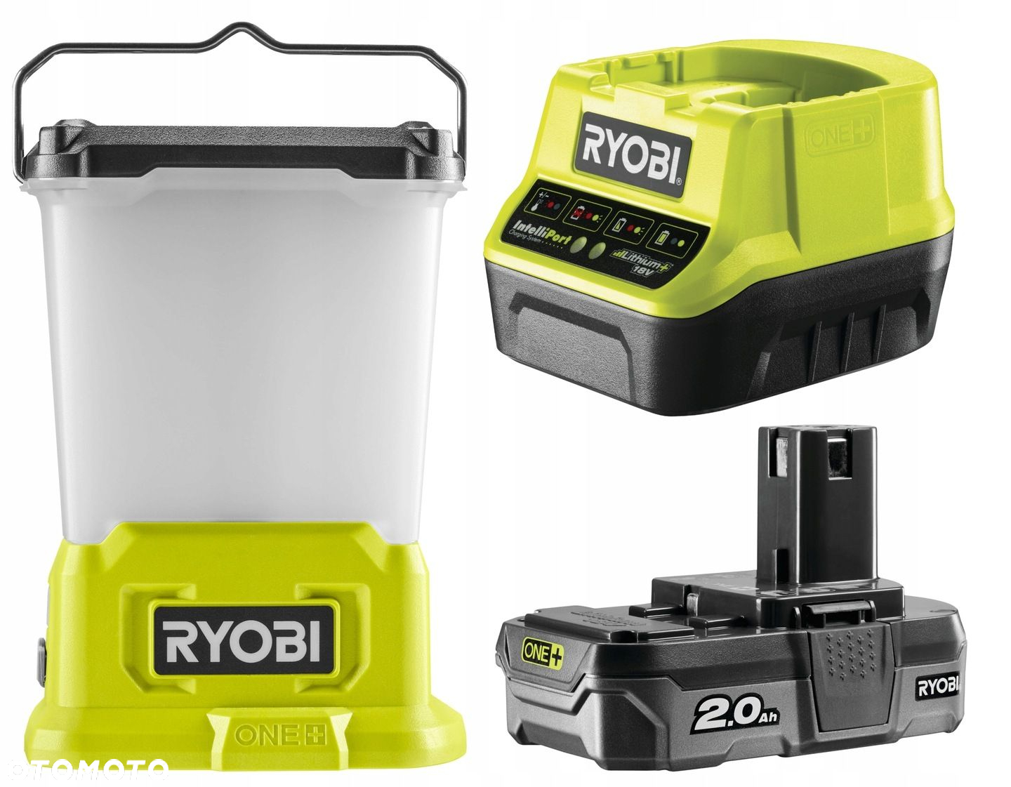 LAMPA LED BIWAKOWA LATARKA 850 Lm RYOBI RLL18 2Ah - 13