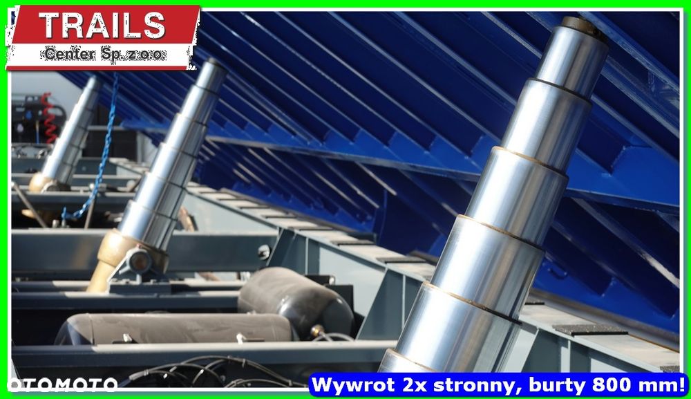 Inny Wywrotka 2x strony, platforma 12,60 m, burty ALUM 600/800 mm !!! - 20