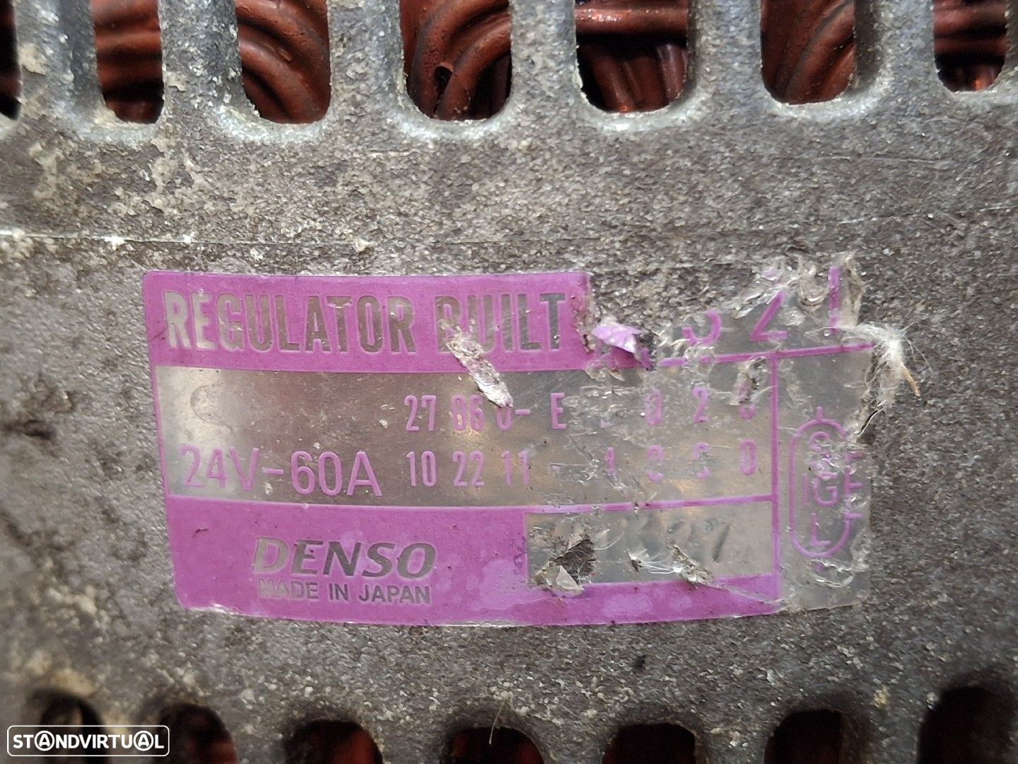 Alternador Toyota Dyna Camião De Plataforma/Chassis (Kd_, Ly_, _Y2_, _ - 5
