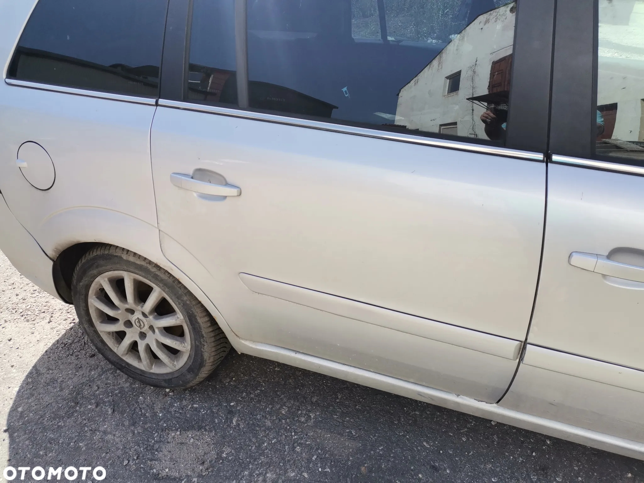 Opel Zafira B kod lakieru Z157 maska zderzak drzwi blotnik skrzynia lampa szyba - 5