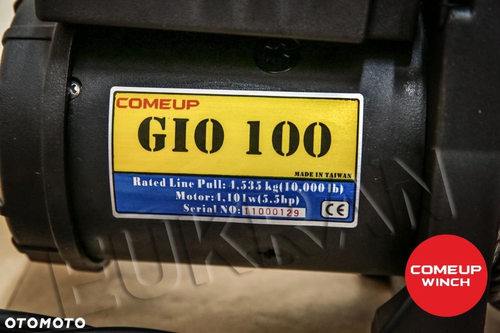 EUKRAN ComeUP Wyciągarka elektryczna GIO 100 - 4535 KG - 2
