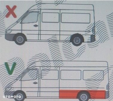 vw lt 35 46 95-06 reperaturka poszycie boku nadkola lewa max maxi długi - 3
