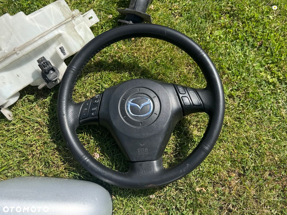 Mazda 3 5 6 koło dojazdowe 16cali T125/70 R16 Mazda 6 GH 2008/2010r kierownica air bag stan b.dobry kierownice Mazda 2 dy de 3 BK bl bp 5 CR CW 6 gg GY GJ cx-5 cx-3  plastiki wloty powietrza lampa tył lewa lub prawa strona Europejska stan b.dobry oryginalna w 100% sprawne oraz inne części - 39