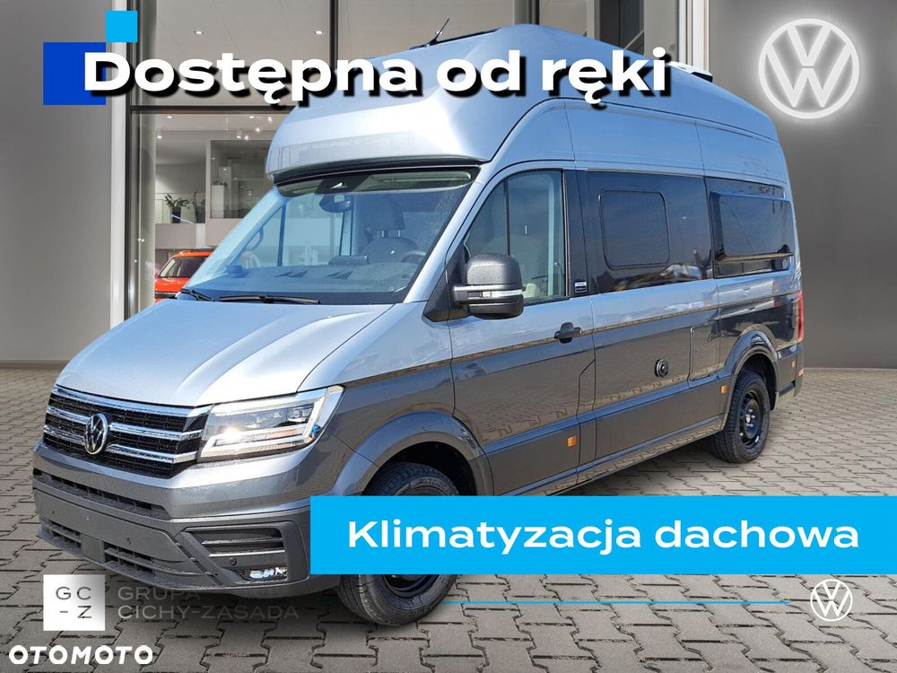 Volkswagen Grand California Grand California 600 DMC 3500kg silnik: 2,0 l TDI EURO VI-e SCR / 163KM/skrzynia biegów: Przedni napęd automatyczna 8-biegowa rozstaw osi: 3640 mm - 1