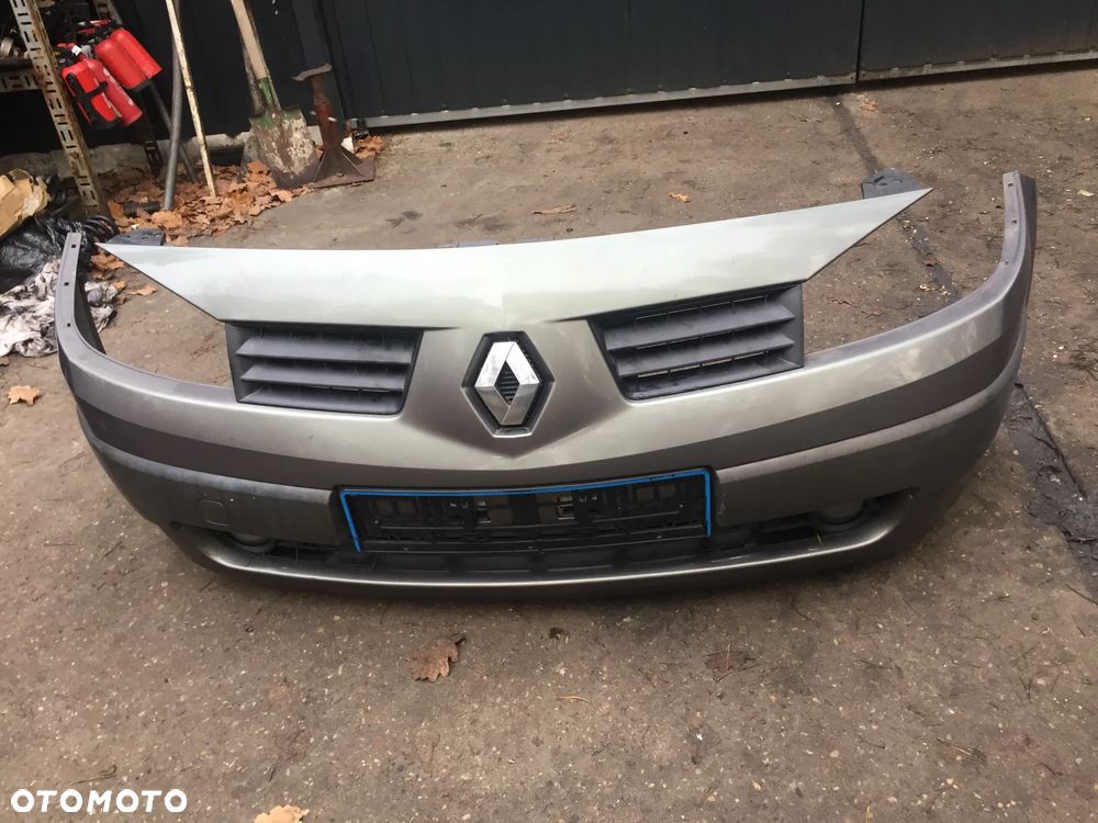 ZDERZAKI BŁOTNIKI Przód Tył - Renault Megane II - Zielone