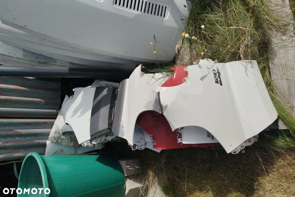 błotnik przód prawy / lewy Biały / czerwony do ducato III boxer jumper II 06-14r