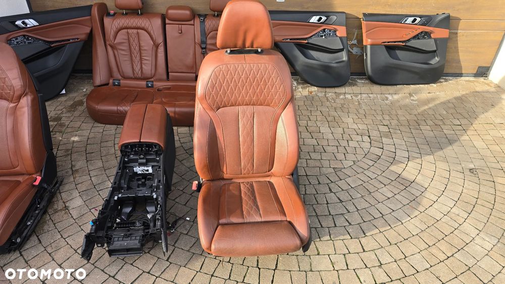Komplet Foteli wraz z boczkami do BMW X5 G05 komforty grzane i wentylowane - 3