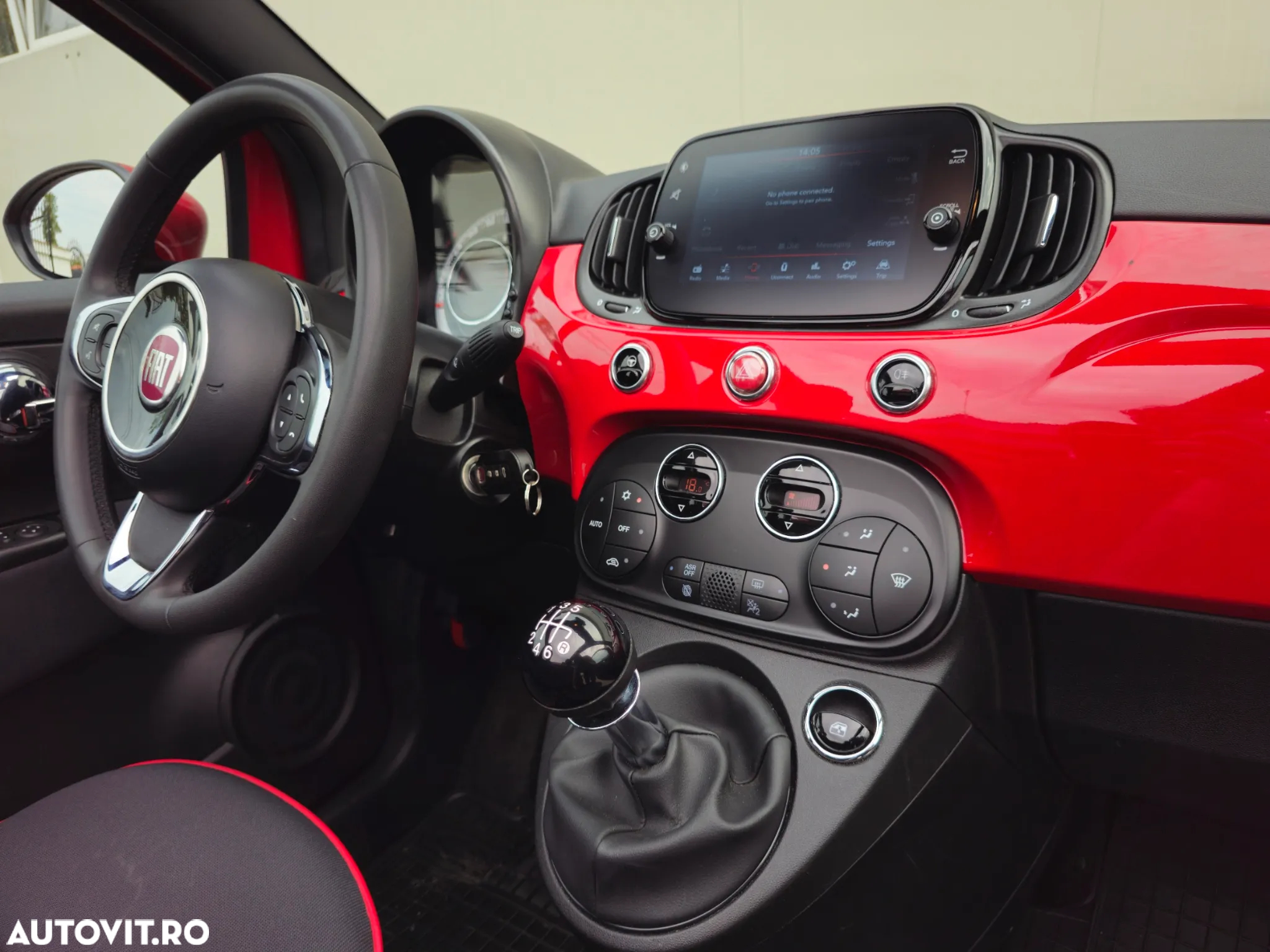 Fiat 500 Cabrio MHEV 1.0 Red - 17