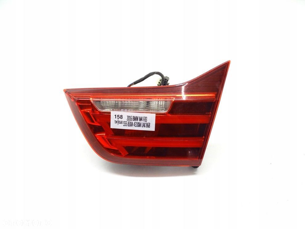 BMW 4 F32 F33 LED PRAWA TYLNA LAMPA KLAPA ORYGINAŁ - 1