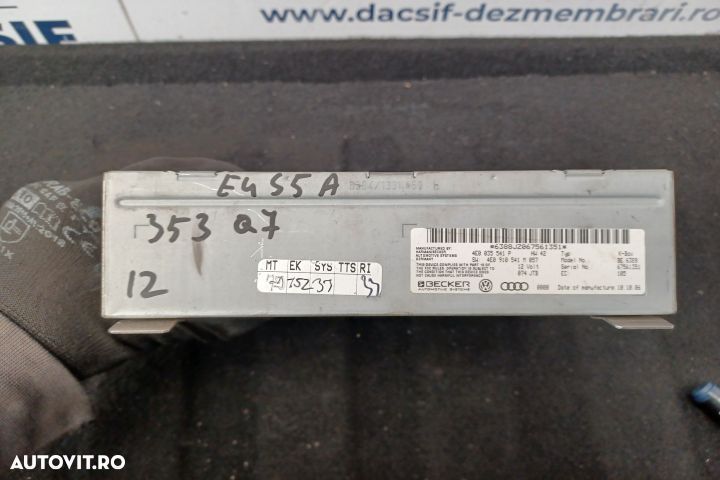 Modul control radio 4F0035541BX 4E0035541P 4E0910541M 4F0035541BX 4E0 - 1