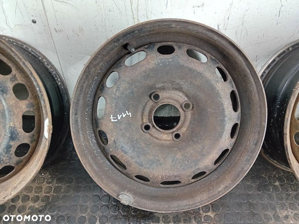 FELGI STALOWE KOMPLET 15 PEUGEOT PARTNER I FL 6,5J15H2 ET27 - 4