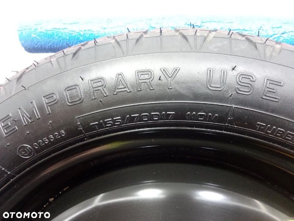 CAMRY VIII XV70 KOŁO DOJAZDOWE 155/70R17 5X114.3 - 6