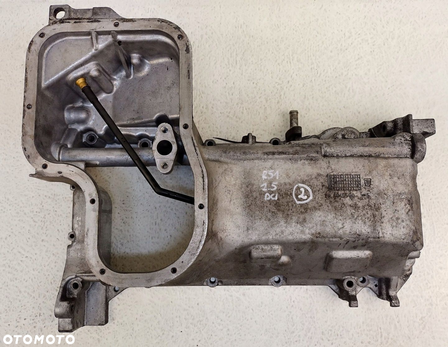NISSAN PATHFINDER R51 NAVARA D40 05-10 2.5 DCI ALUMINIOWA MISKA OLEJOWA - 8