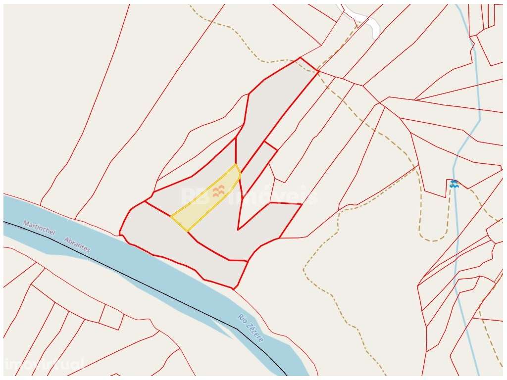 Terreno rústico próximo do rio - Casal do Rei, Abrantes - Grande imagem: 2/4