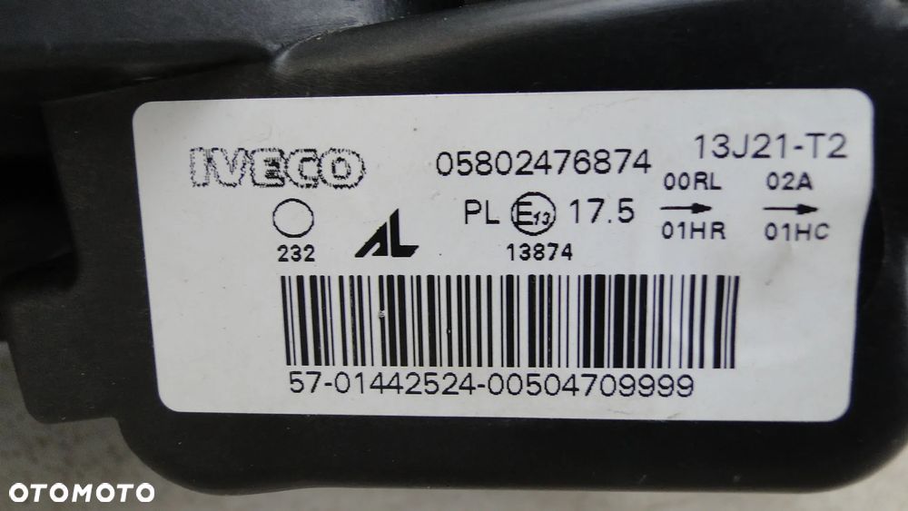 IVECO DAILY IV 4 LAMPA LEWA PRZÓD PRZEDNIA 14-19r CAŁA EUROPA - 5