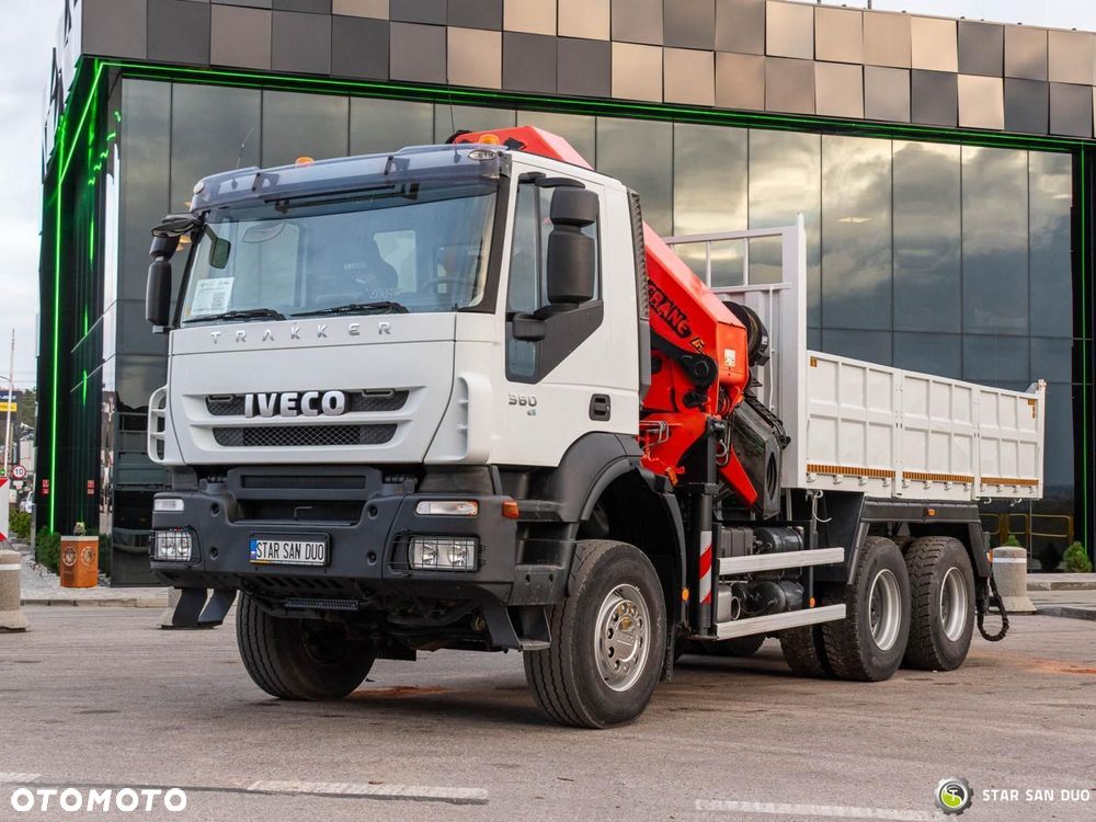 Iveco TRAKKER 360 PALFINGER PK 36002 HDS Żuraw Wywrotka Rotator - 10
