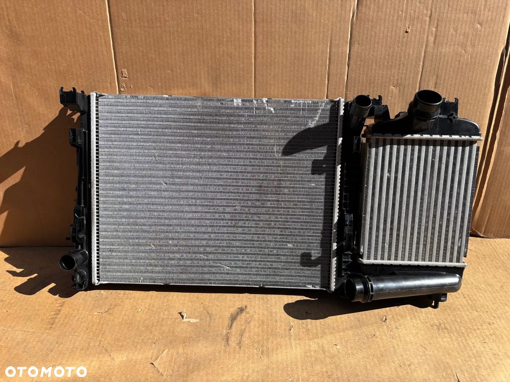 Dacia Sandero III Stepway Benzyna Komplet Chłodnic Chłodnica Wody Klimatyzacji Intercooler Powietrza Kierownica 214107347R 144961019R 165520647R - 5