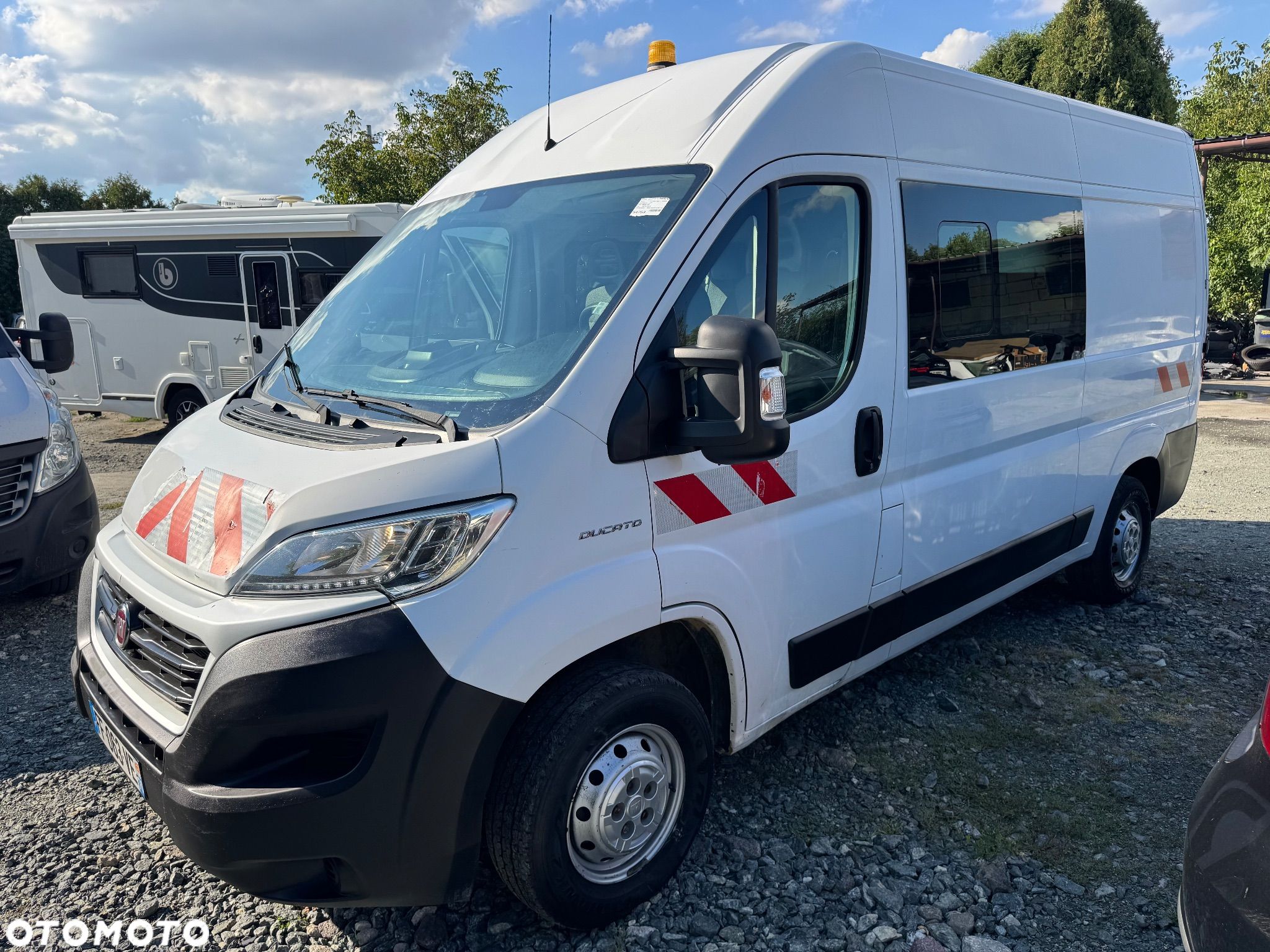 Fiat DUCATO BRYGADÓWKA 2.3jtd 131KM 181tys.km KLIMA, czujniki parkowania, tempomat, kamera, świeżo sprowadzony, OKAZJA!!! - 1