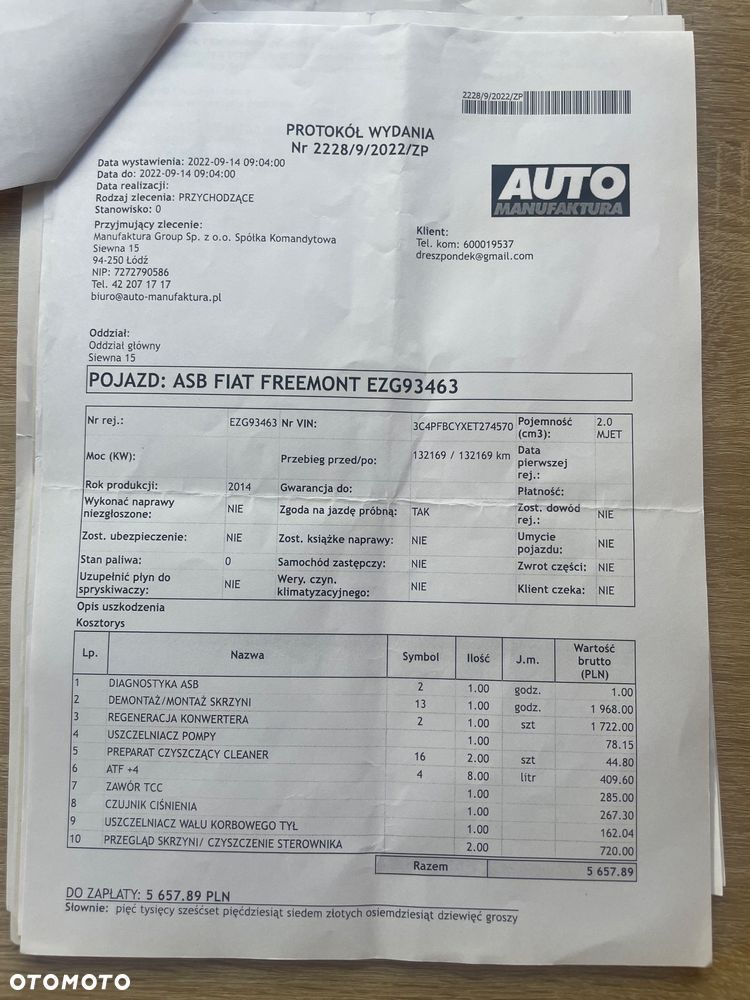 Fiat Freemont 2.0 Multijet Black Code AWD - 32