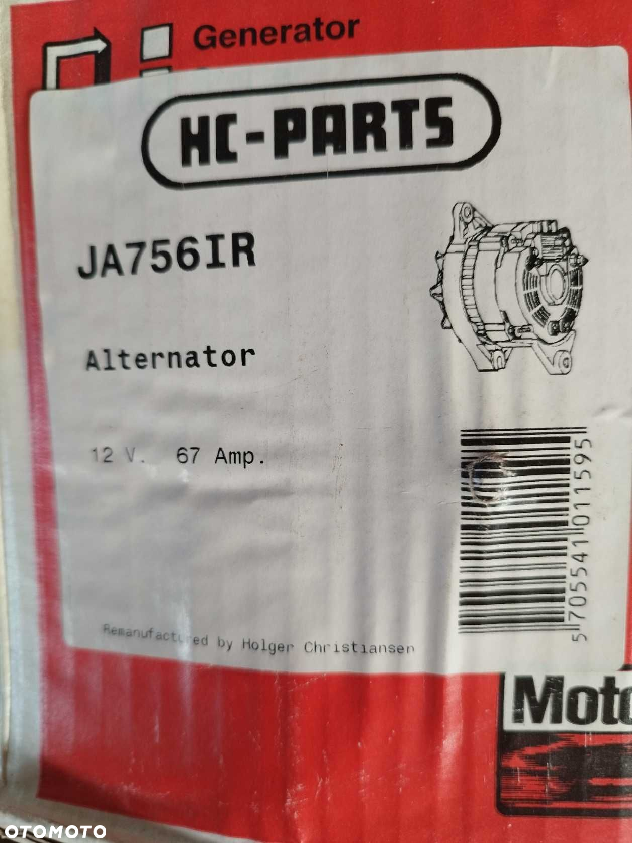 Alternator Nissan Primera 1.6 rok 90-96 - 5