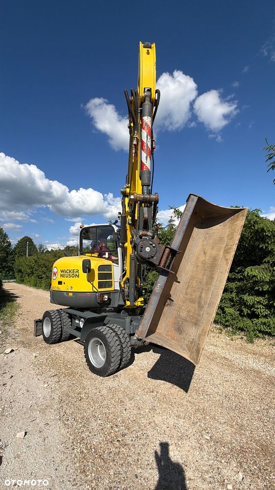 Wacker Neuson Koparka Kołowa 6 TON Wacker NEUSON 6503 -2 Pług Ramię Long 3 Łamane POWERTILT Lenhoff Klimatyzacja łyżki przedsiębierne MS03 6503 ew65 wiertnica  Takeuchi TB175W Yanmar B75W widły grabie - 26